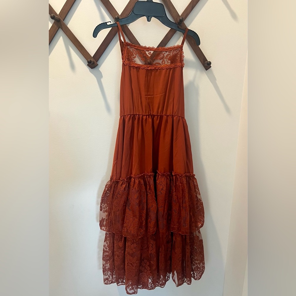 Dress girls size 10 lace